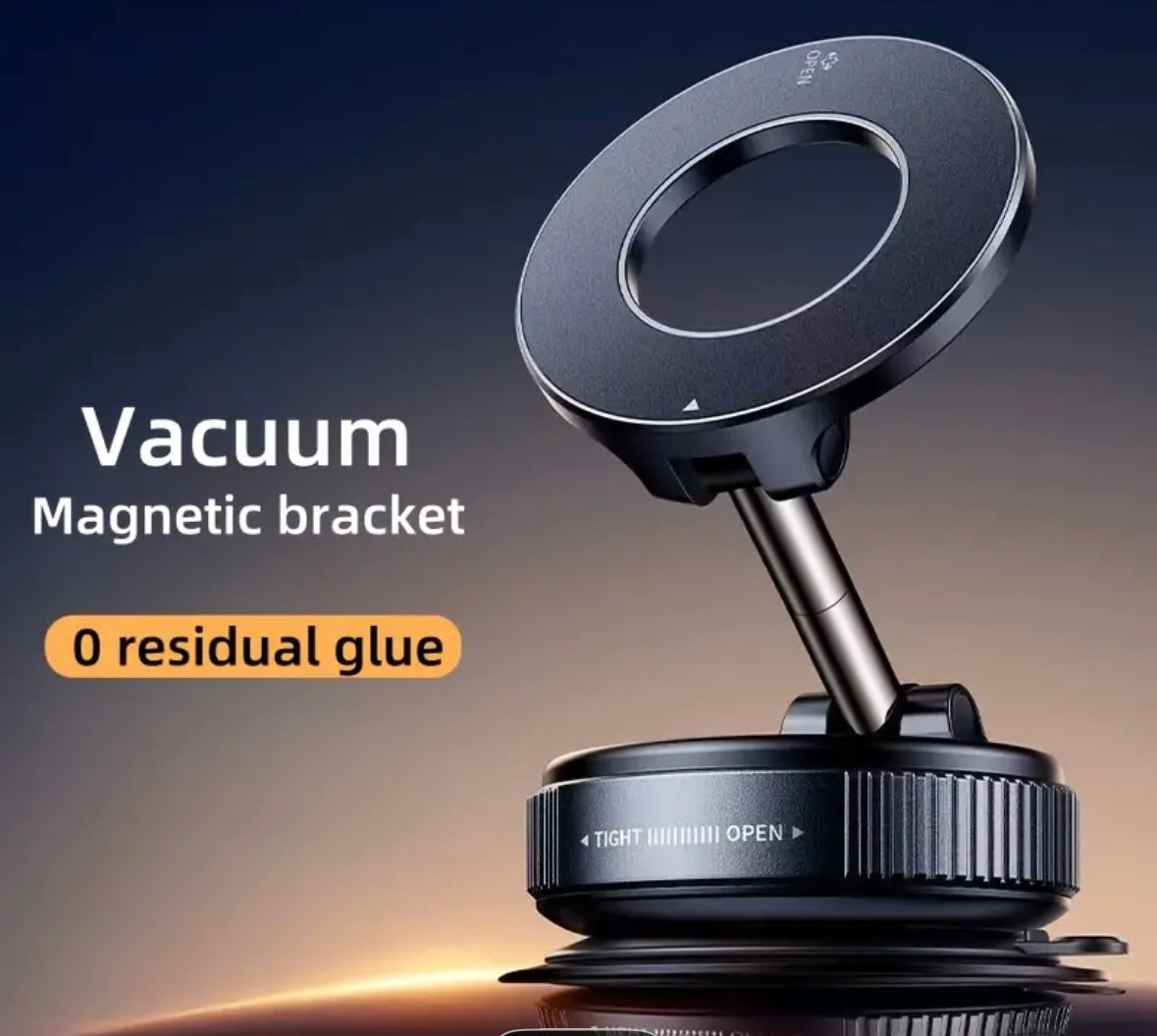 Universal Magnetic Car Phone Holder | 3-Axis Rotation, Foldable Arm, Strong Magnet