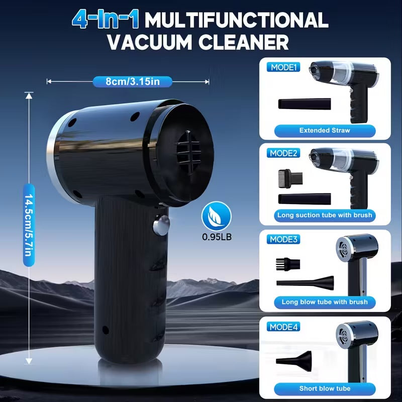 Car Vacuum 15000Pa Portable Cleaner