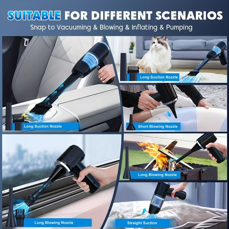 Car Vacuum 15000Pa Portable Cleaner